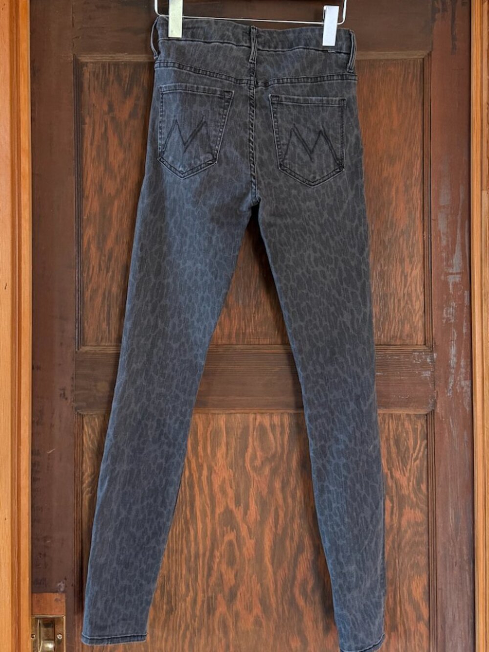 MOTHER Looker high waisted jeans in bad cat, size 26